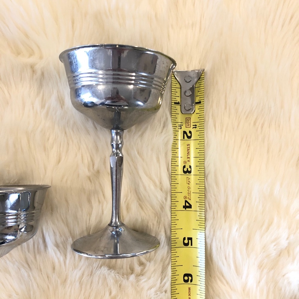 Silver Cordial Mini Chalices - Picture 5 of 6